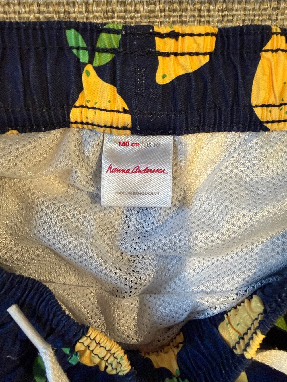 Bundle of 2 Hanna Andersson Swim Shorts (10y) - Picture 2 of 7